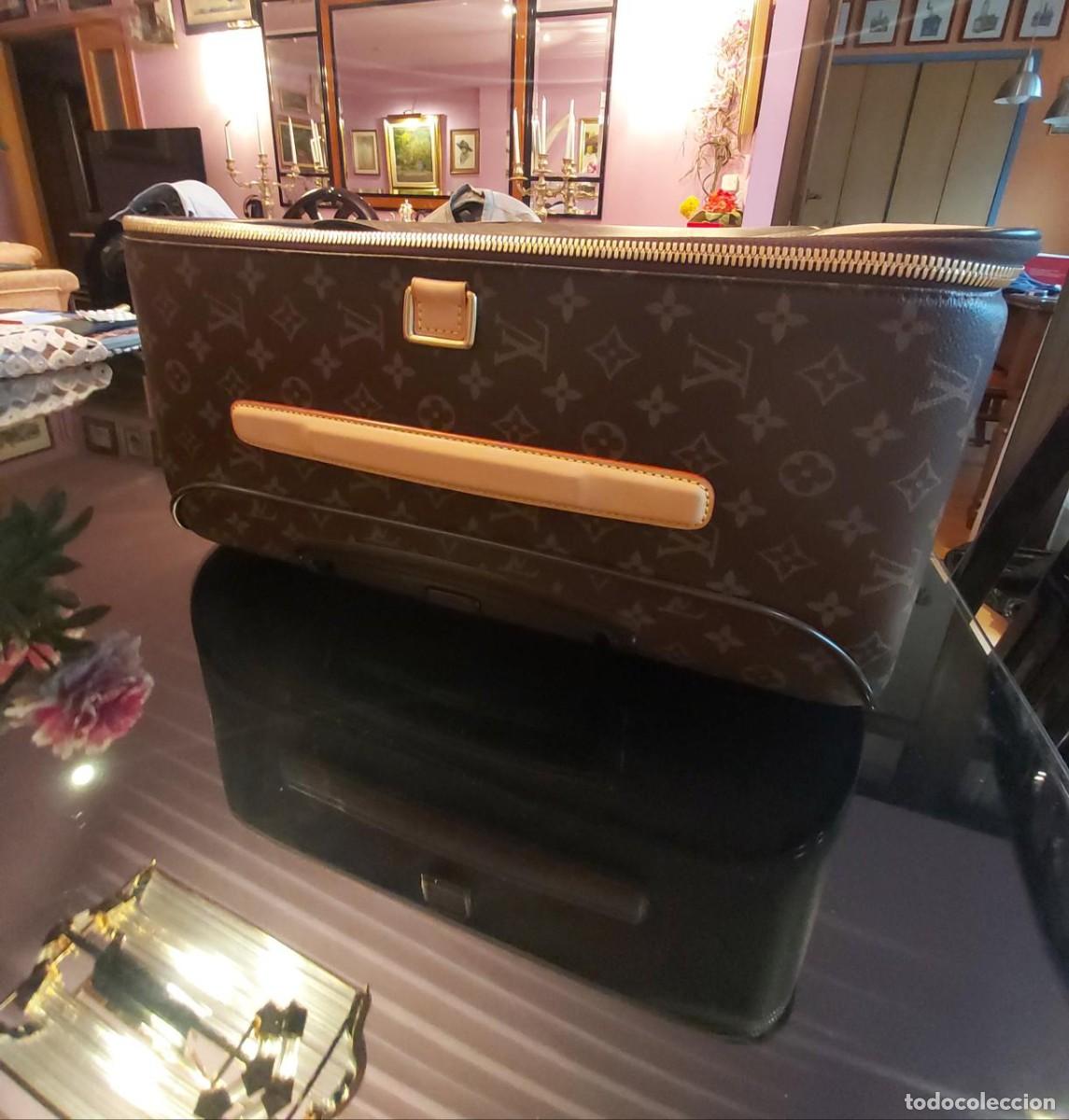 Antig&uuml;edades: Maleta troller Louis Vuitton - Foto 9
