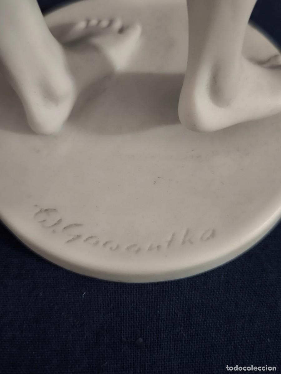 Antig&uuml;edades: ESCULTURA EN BISCUIT COMPA&Ntilde;IA KAISER GERMANY - Foto 7