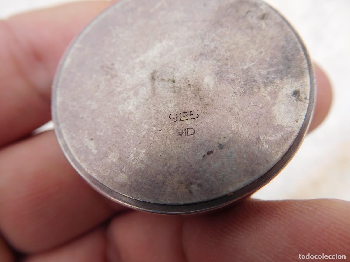 Antig&uuml;edades: Cajita pastillero de plata - Foto 4