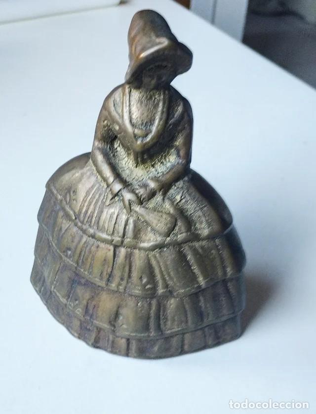 Antig&uuml;edades: Campana mesa antigua - Foto 7