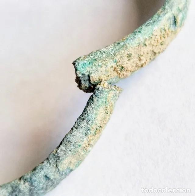 Antig&uuml;edades: Pulsera Original Edad Bronce COA - Foto 3