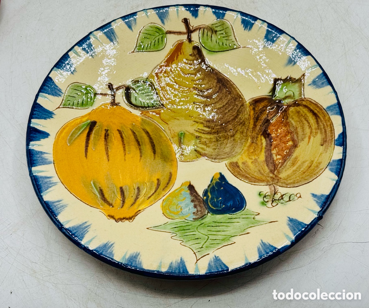 Antig&uuml;edades: Antiguo Plato de Cer&aacute;mica - Foto 2