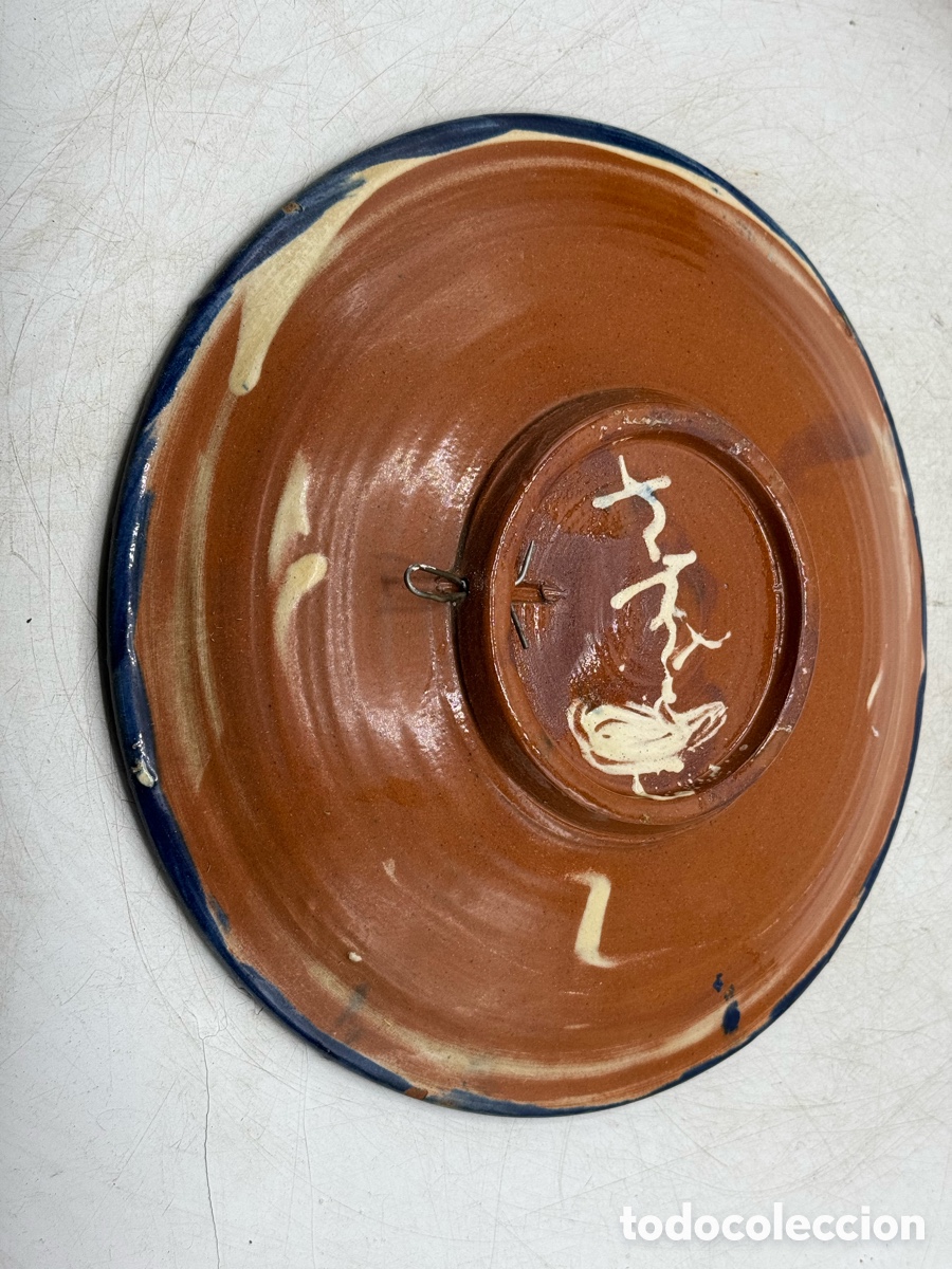 Antig&uuml;edades: Antiguo Plato de Cer&aacute;mica - Foto 8