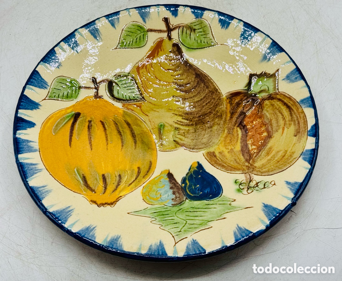 Antig&uuml;edades: Antiguo Plato de Cer&aacute;mica - Foto 1