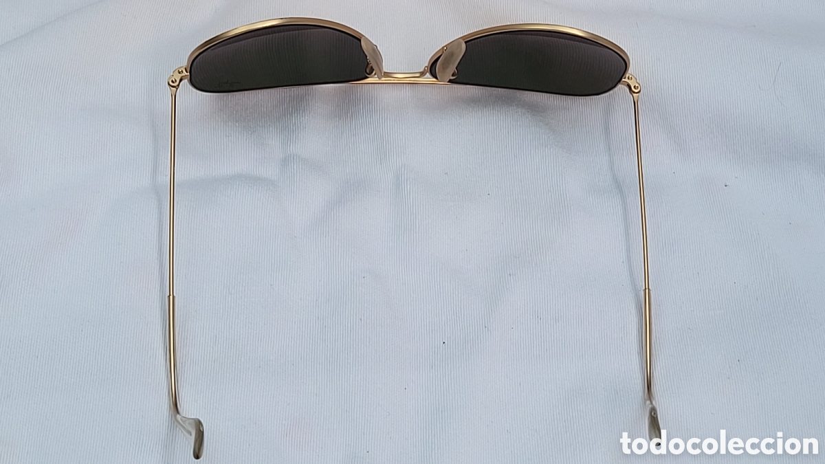 Antig&uuml;edades: RAY-BAN GAFAS DE SOL CRISTAL NARANJA - Foto 6