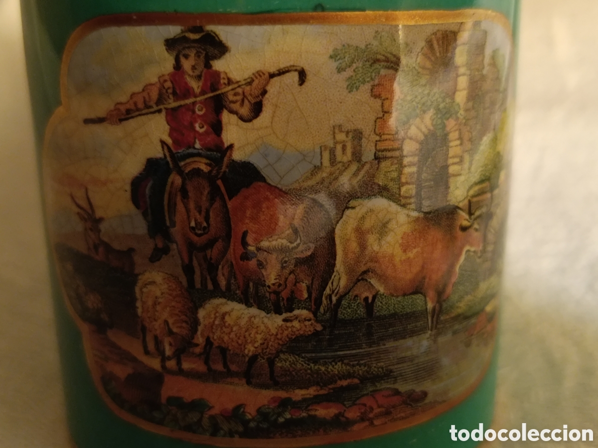 Antig&uuml;edades: TAZA INGLESA SOBRE 1860 - Foto 4
