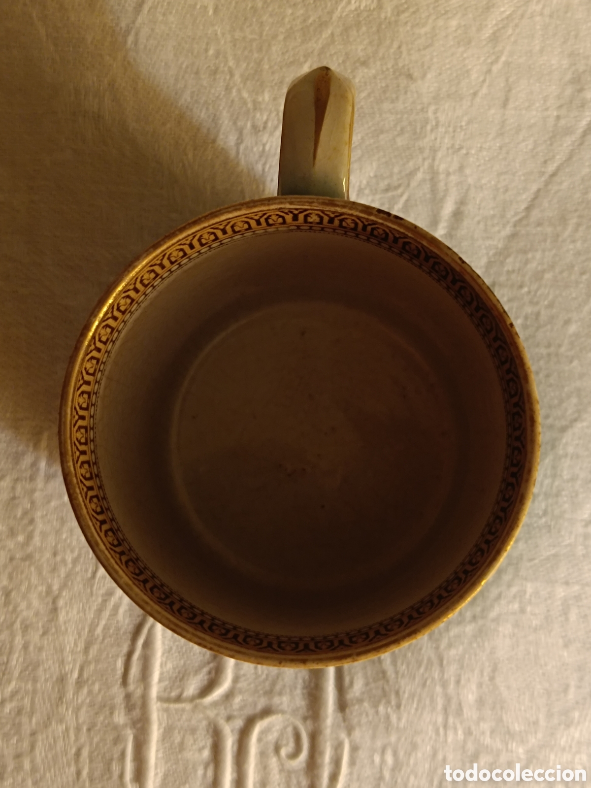 Antig&uuml;edades: TAZA INGLESA SOBRE 1860 - Foto 5