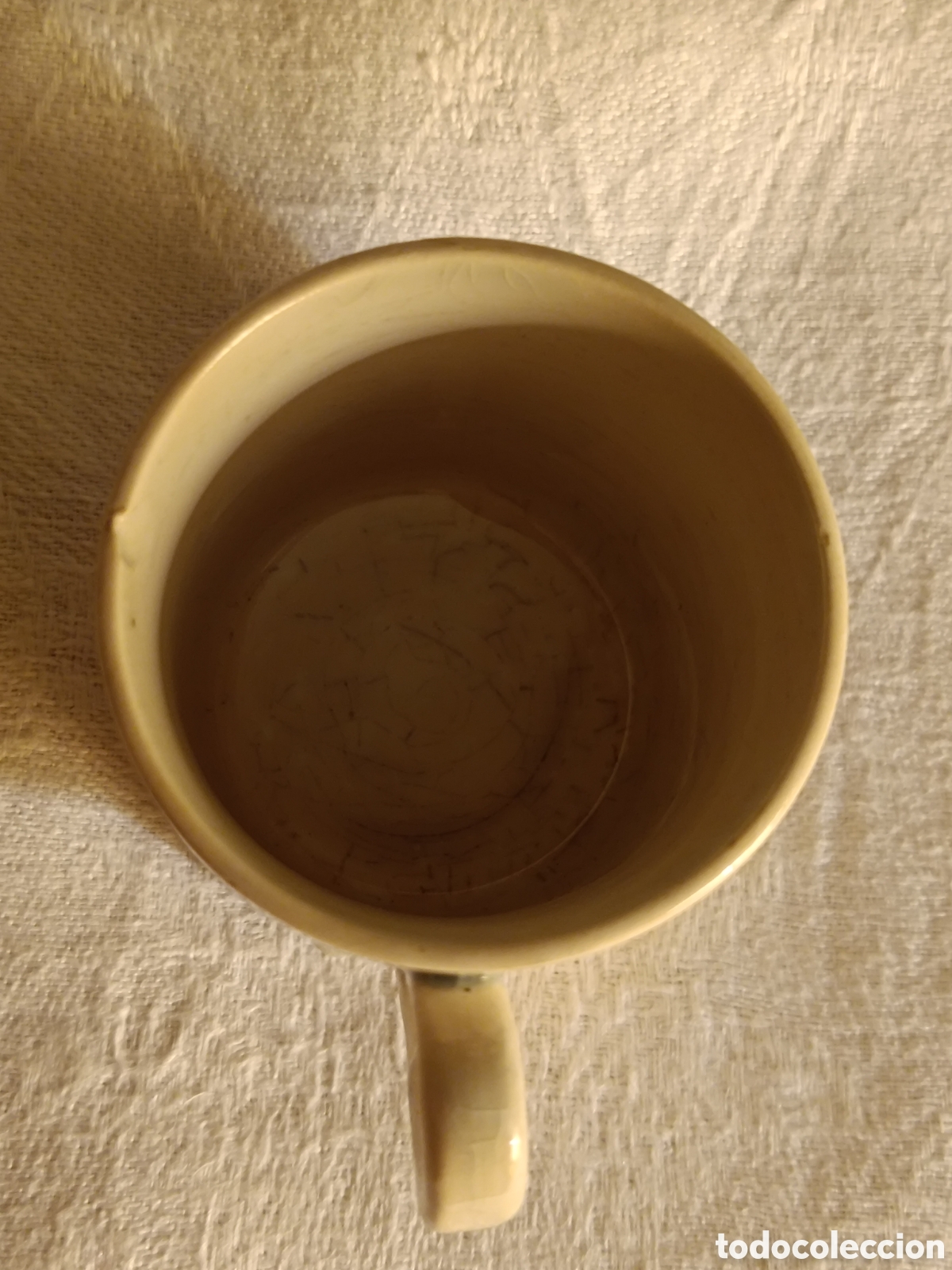Antig&uuml;edades: TAZA SARREGUEMINES FINALES DEL XIX - Foto 5