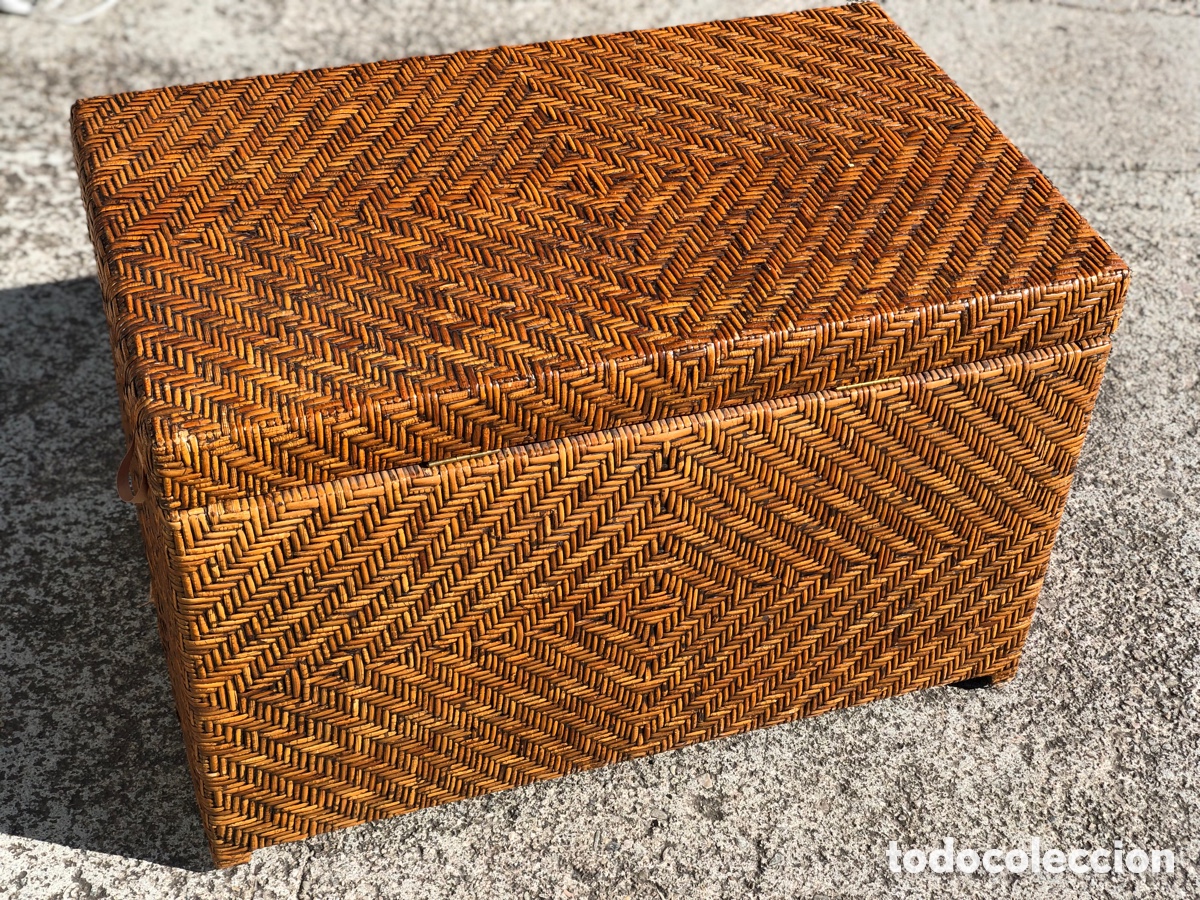 Antig&uuml;edades: BA&Uacute;L DE MADERA GRANDE DE ANEA . - Foto 4