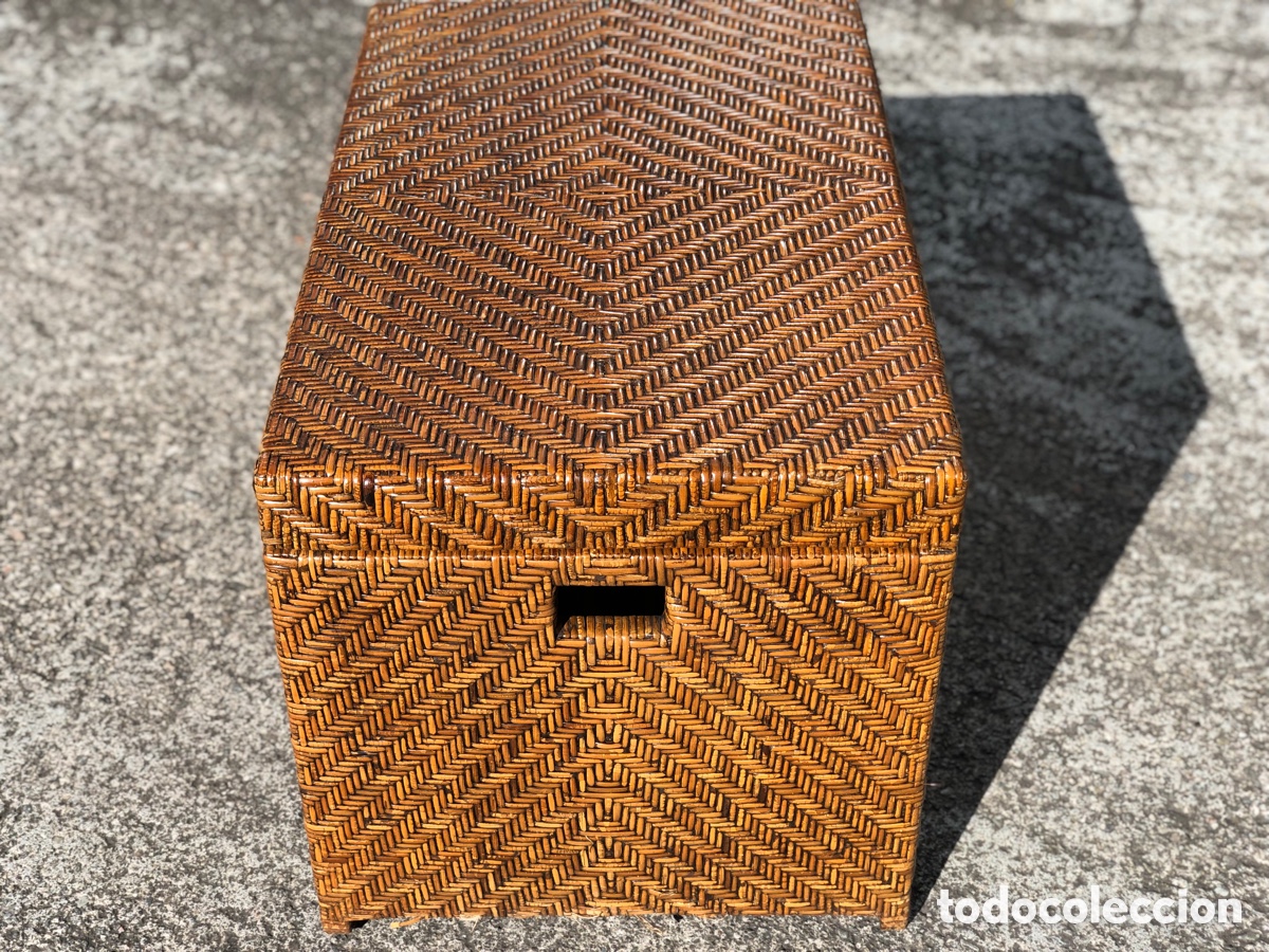 Antig&uuml;edades: BA&Uacute;L DE MADERA GRANDE DE ANEA . - Foto 5