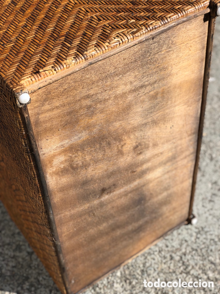 Antig&uuml;edades: BA&Uacute;L DE MADERA GRANDE DE ANEA . - Foto 11