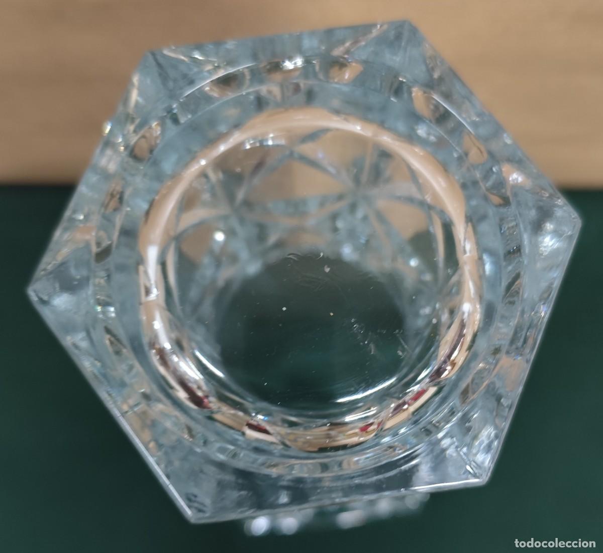 Antig&uuml;edades: JARR&Oacute;N DE CRISTAL PRENSADO - Foto 8