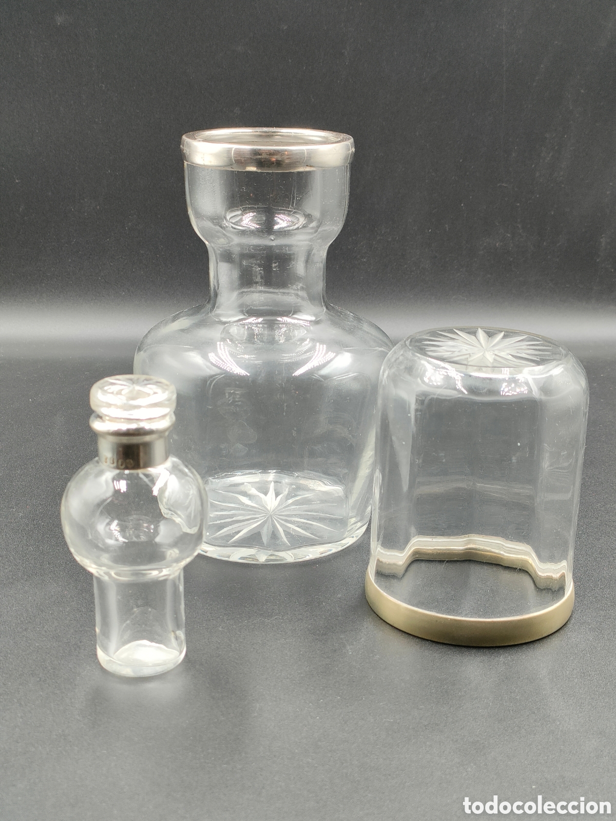 Antig&uuml;edades: BOTELLA ANTIGUA DE CRISTAL - Foto 2