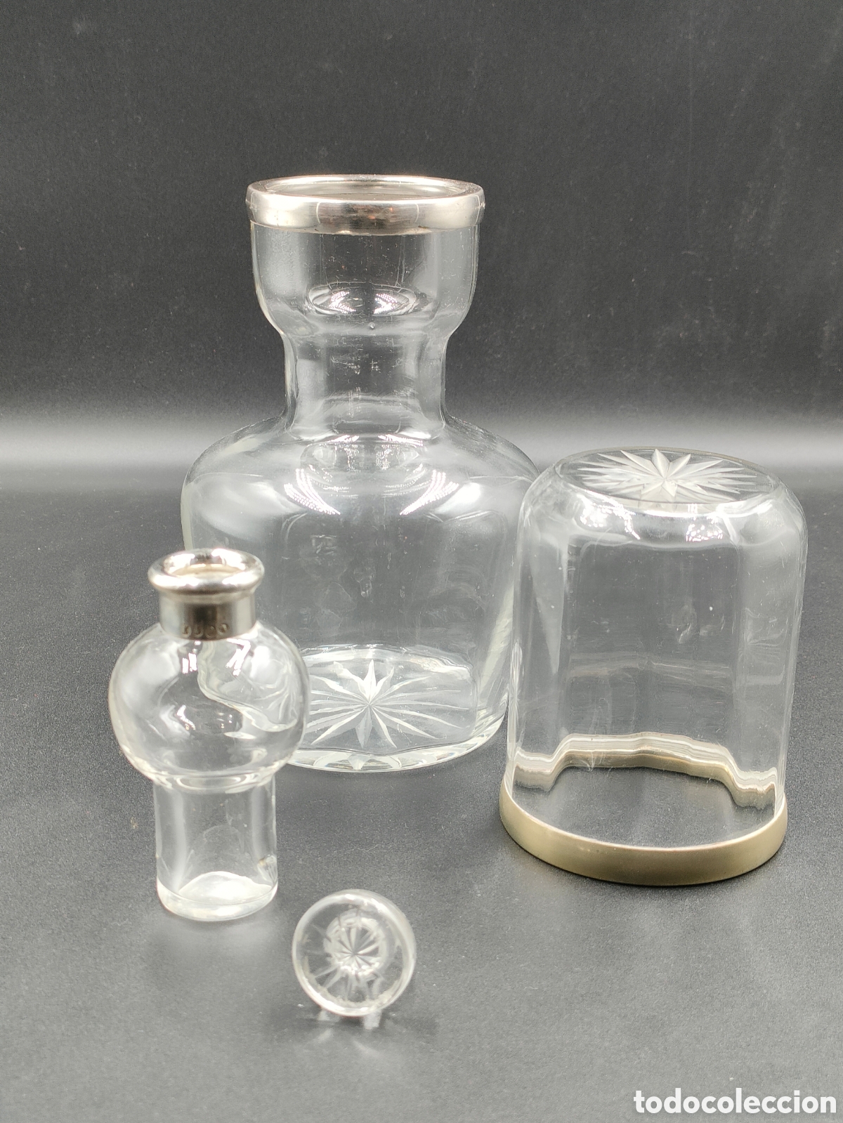 Antig&uuml;edades: BOTELLA ANTIGUA DE CRISTAL - Foto 3