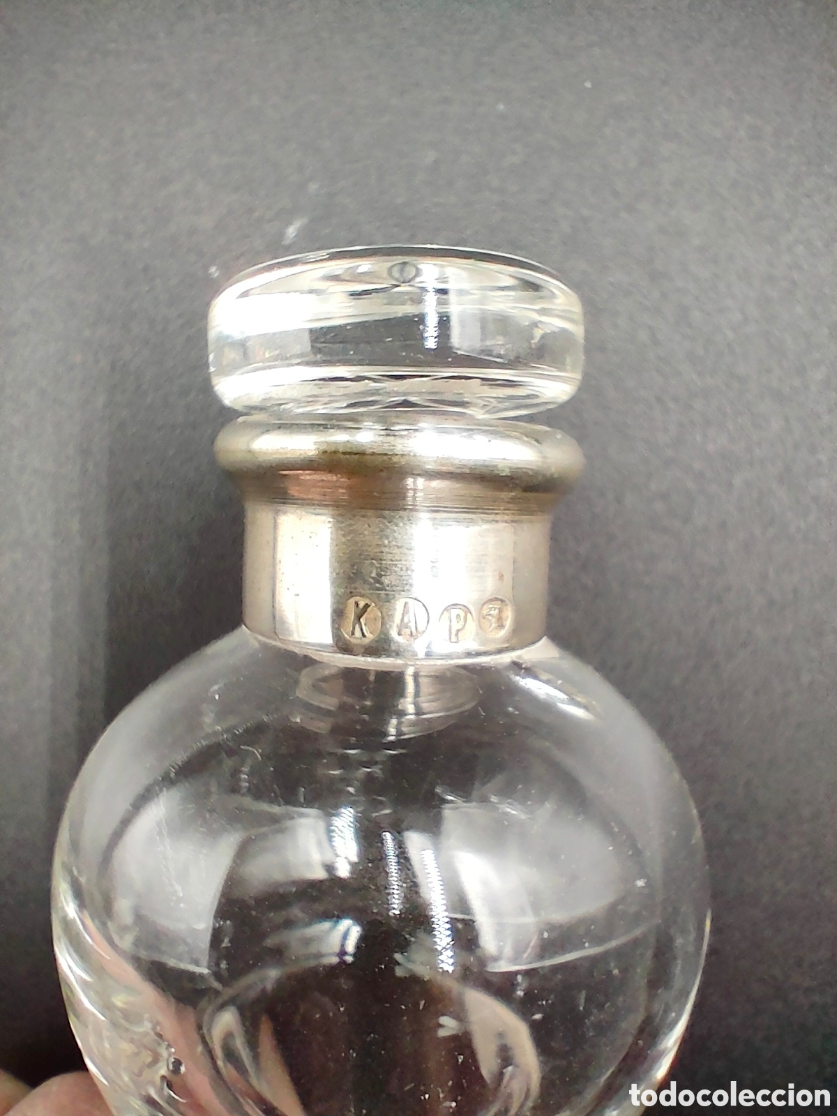 Antig&uuml;edades: BOTELLA ANTIGUA DE CRISTAL - Foto 7