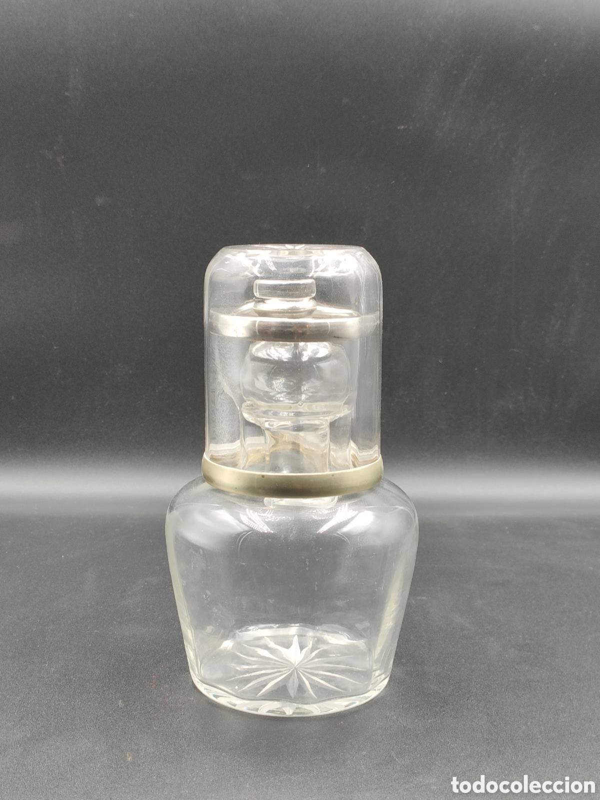 Antig&uuml;edades: BOTELLA ANTIGUA DE CRISTAL - Foto 1