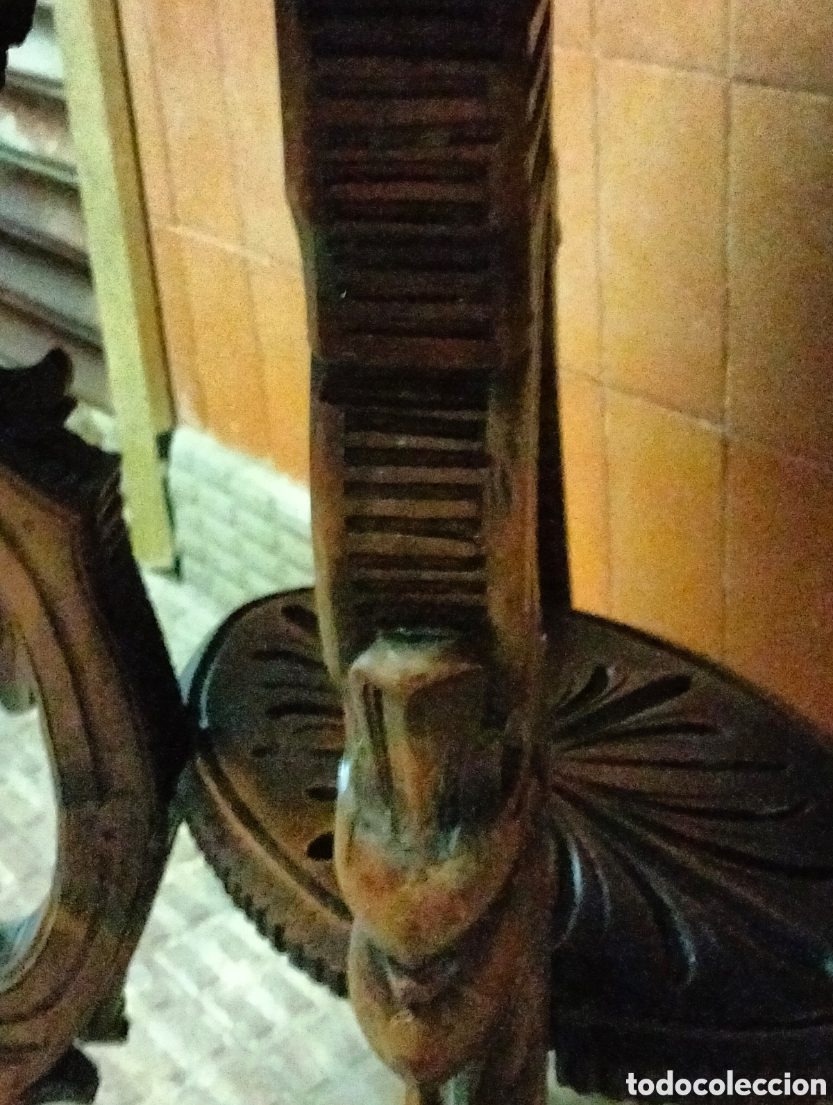 Antig&uuml;edades: Mesa antigua siglo XIX - Foto 5