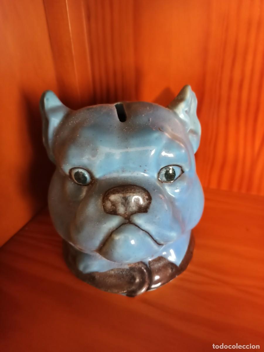 Antig&uuml;edades: Hucha de cer&aacute;mica. Cer&aacute;micas Hispania, Manises. - Foto 1