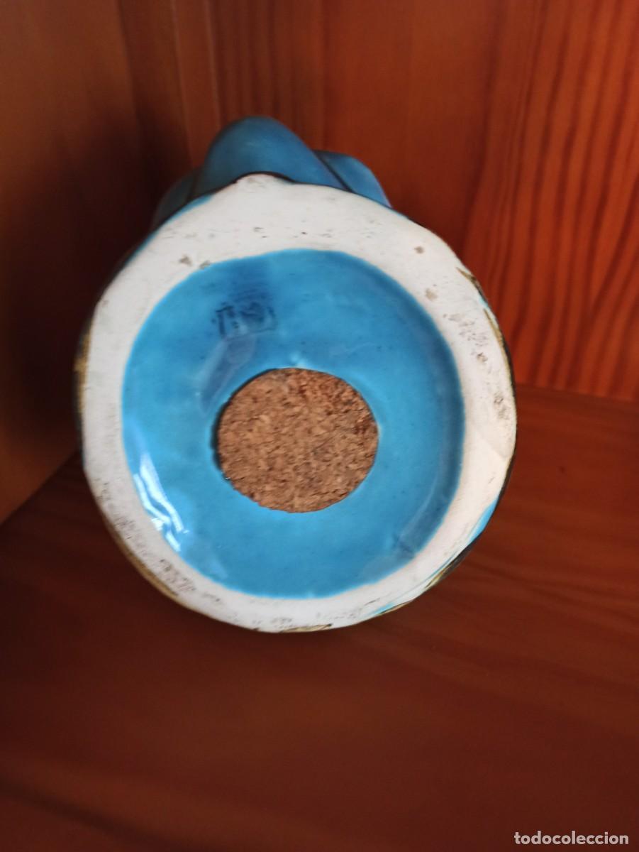 Antig&uuml;edades: Hucha de cer&aacute;mica. Cer&aacute;micas Hispania, Manises. - Foto 3