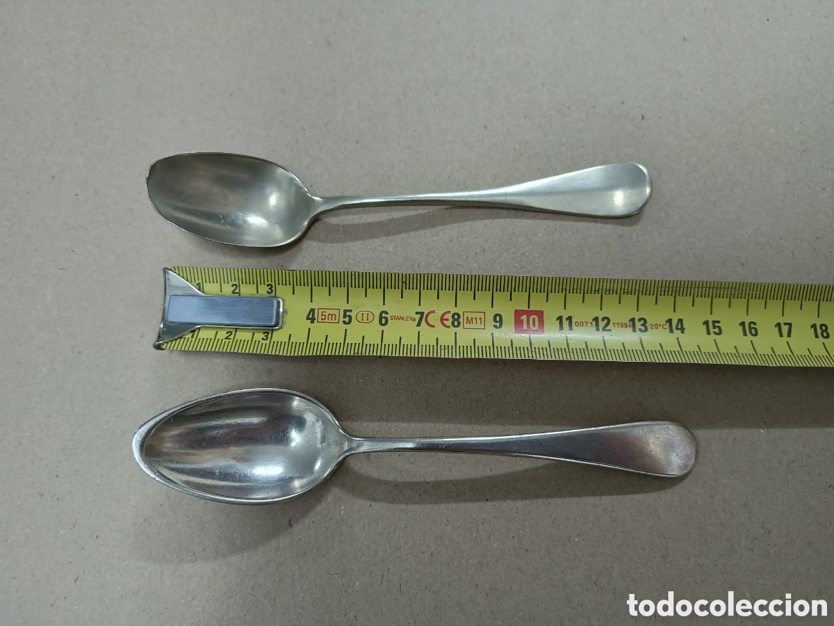 Antig&uuml;edades: 3 CUCHARILLAS DE MENESES - Foto 4