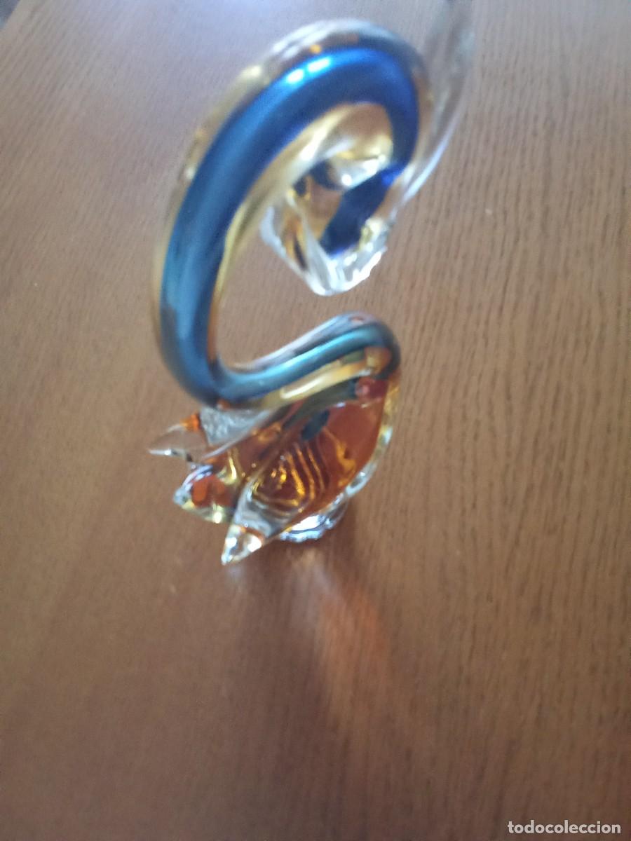 Antig&uuml;edades: Figura de cristal de murano. - Foto 3