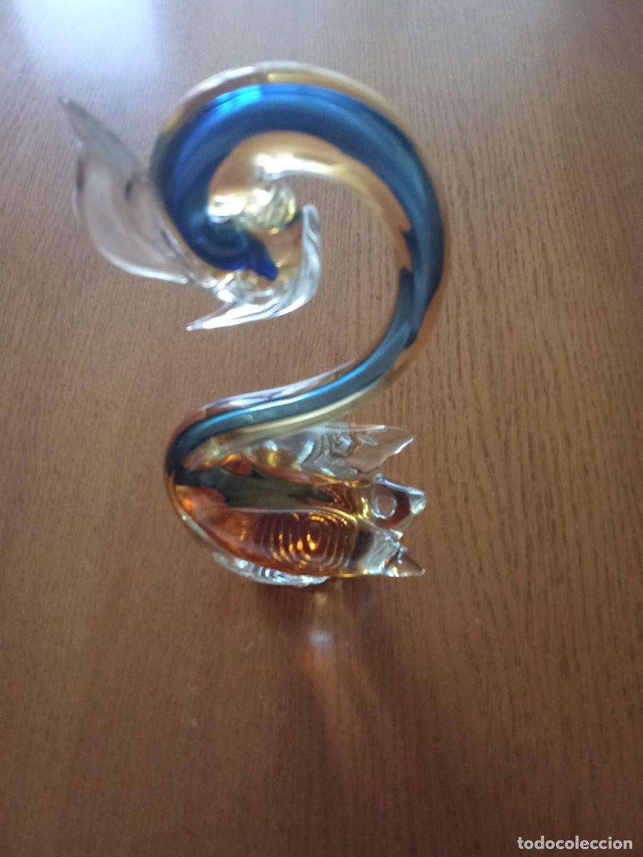 Antig&uuml;edades: Figura de cristal de murano. - Foto 1