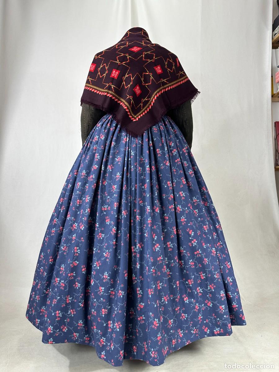 Antig&uuml;edades: Pa&ntilde;uelo de merino estampado - Foto 3