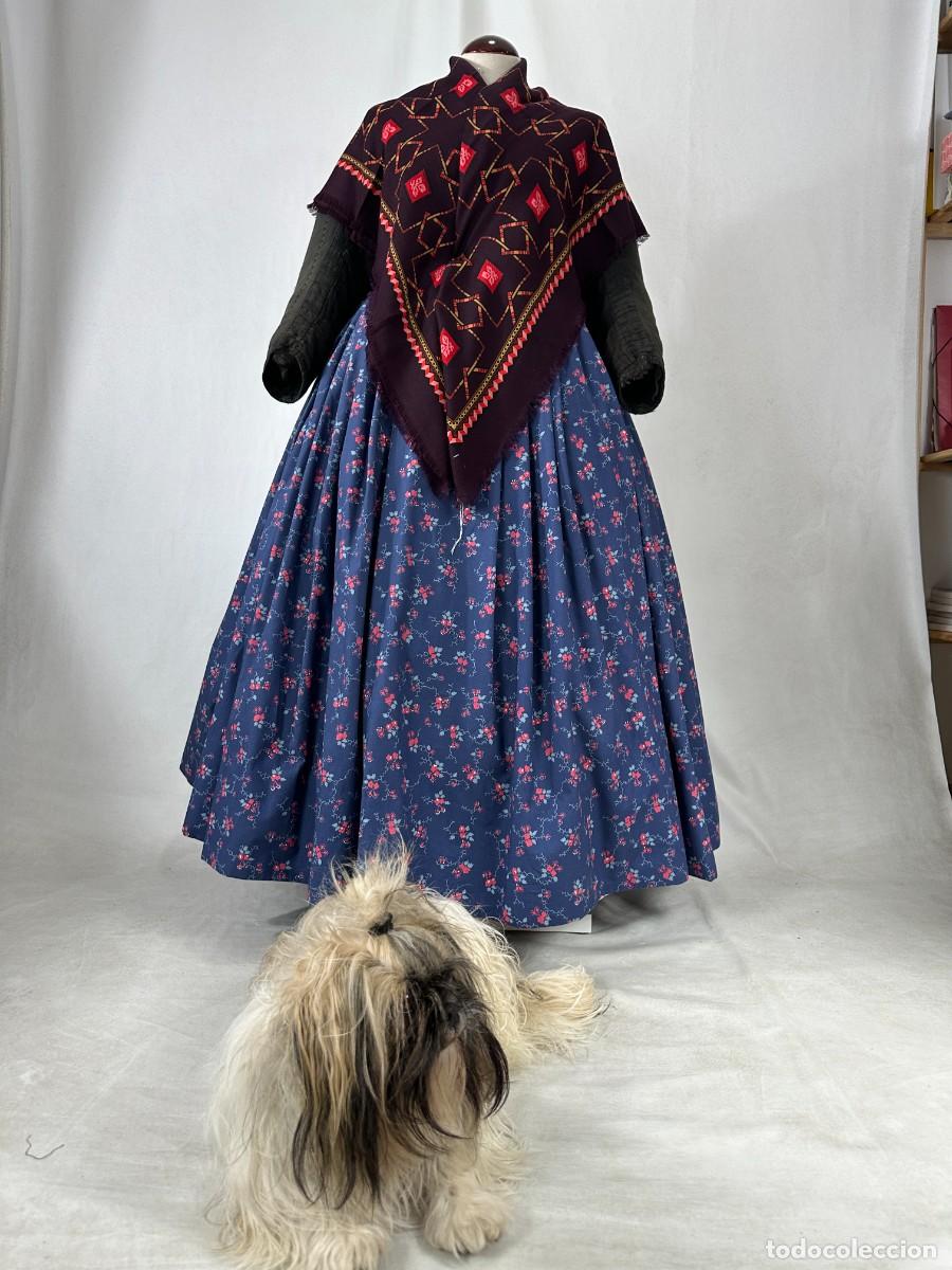 Antig&uuml;edades: Pa&ntilde;uelo de merino estampado - Foto 7