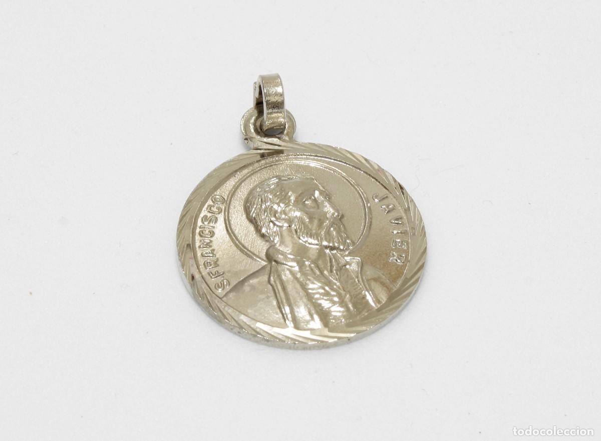 Antig&uuml;edades: MEDALLA SAN FRANCISCO JAVIER, EXC++ - Foto 1