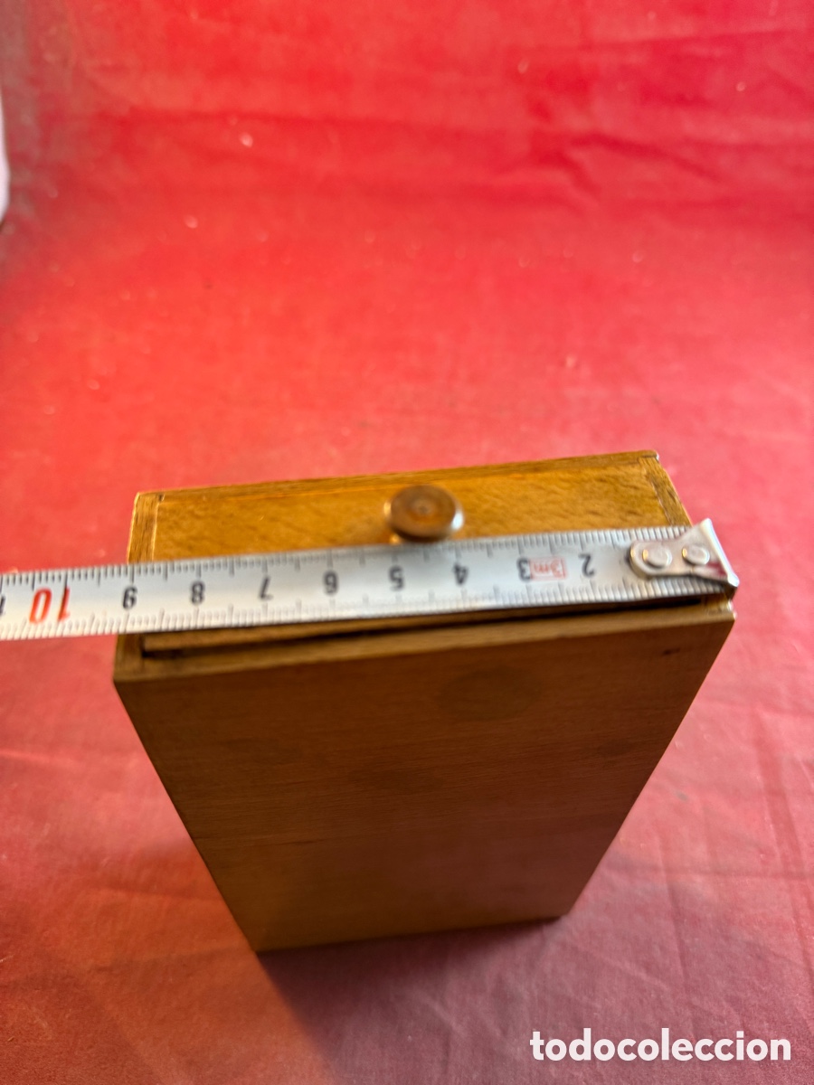 Antig&uuml;edades: Peque&ntilde;o archivador de madera - Foto 6