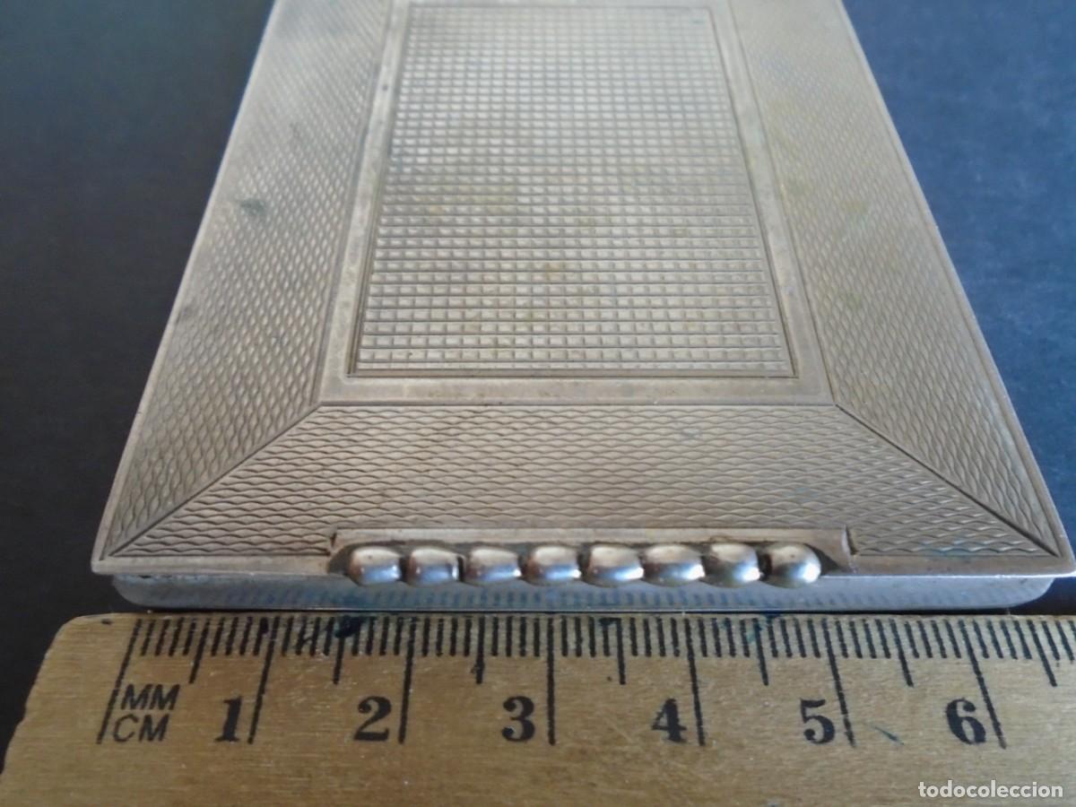 Antig&uuml;edades: (PLA-250306)MAGNIFICA POLVERA DE PLATA - Foto 9