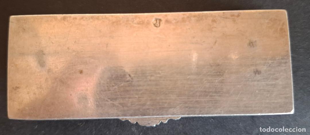 Antig&uuml;edades: (PLA-250309)CAJA DE PLATA DE RAPE REPUJADA - Foto 3