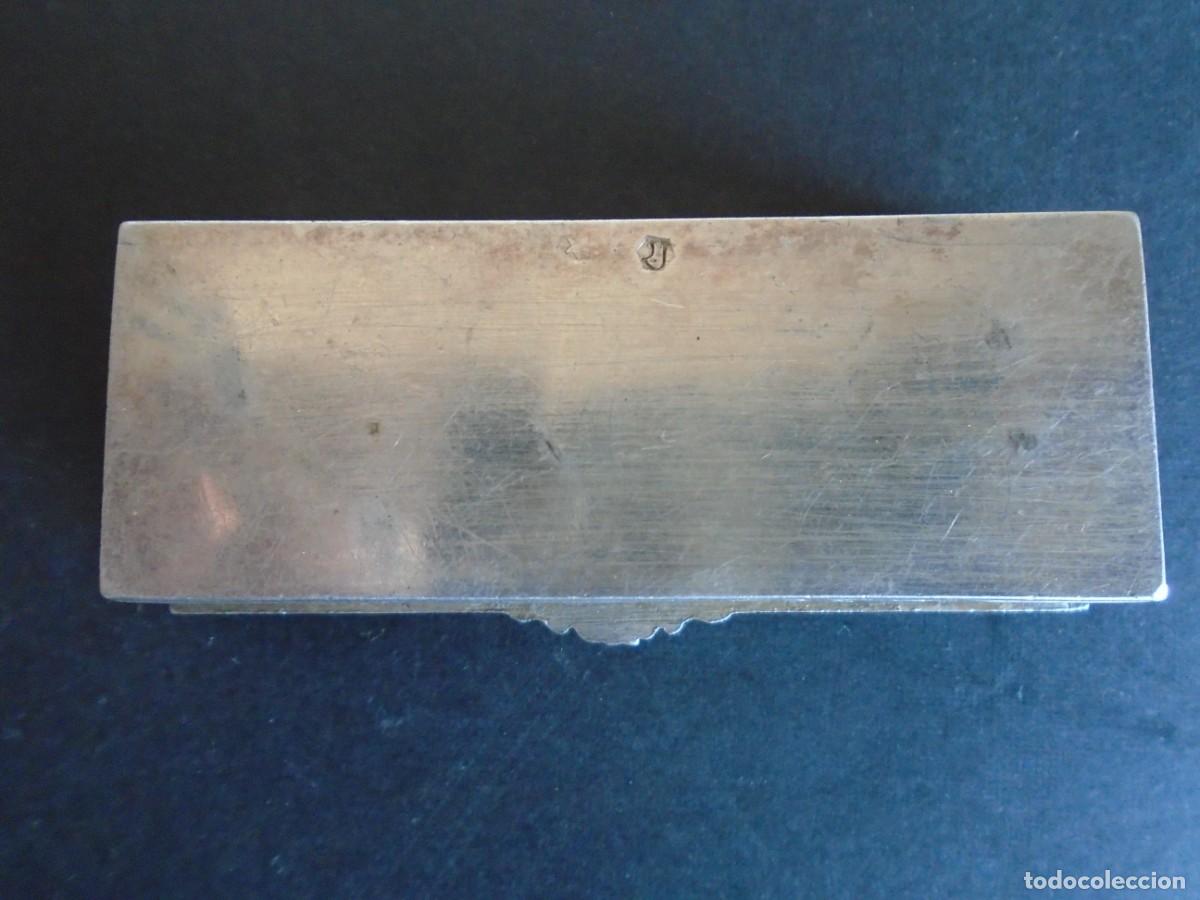 Antig&uuml;edades: (PLA-250309)CAJA DE PLATA DE RAPE REPUJADA - Foto 9