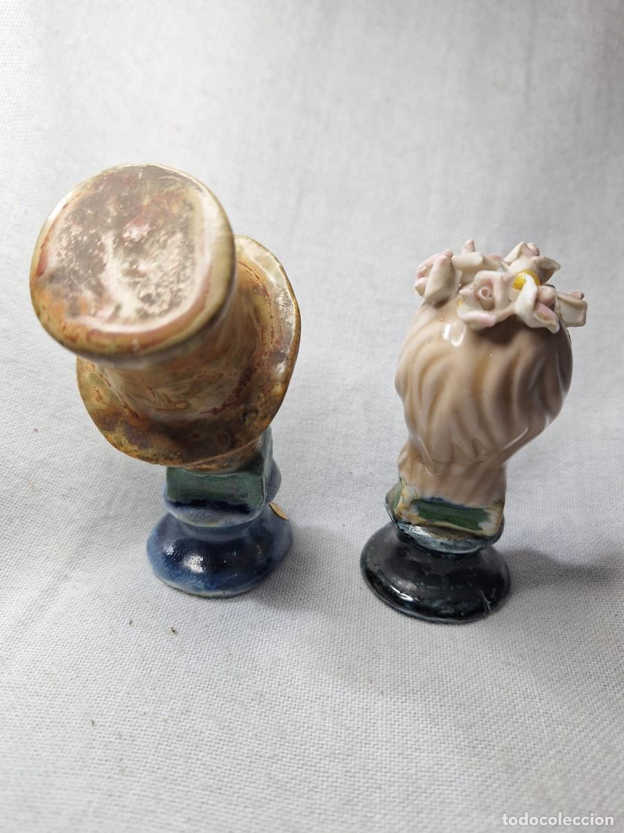 Antig&uuml;edades: Pareja de porcelanas Ram&oacute;n Ingl&eacute;s. - Foto 3