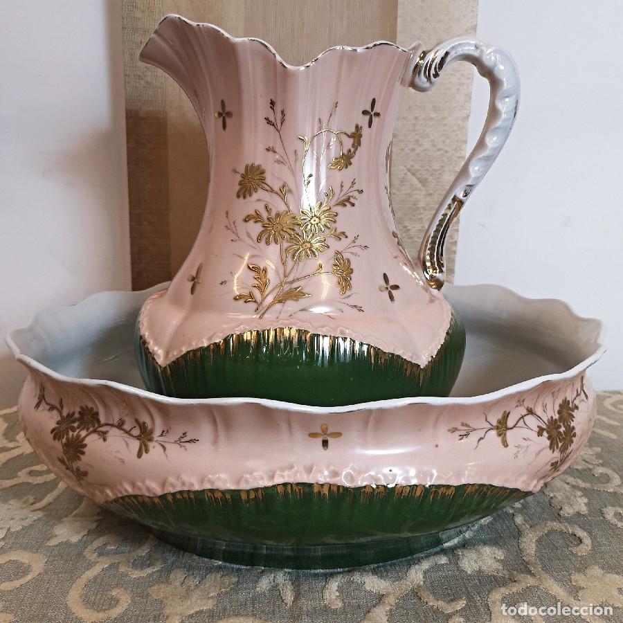 Antig&uuml;edades: Conjunto de Cinco Piezas de Limoges - Foto 3