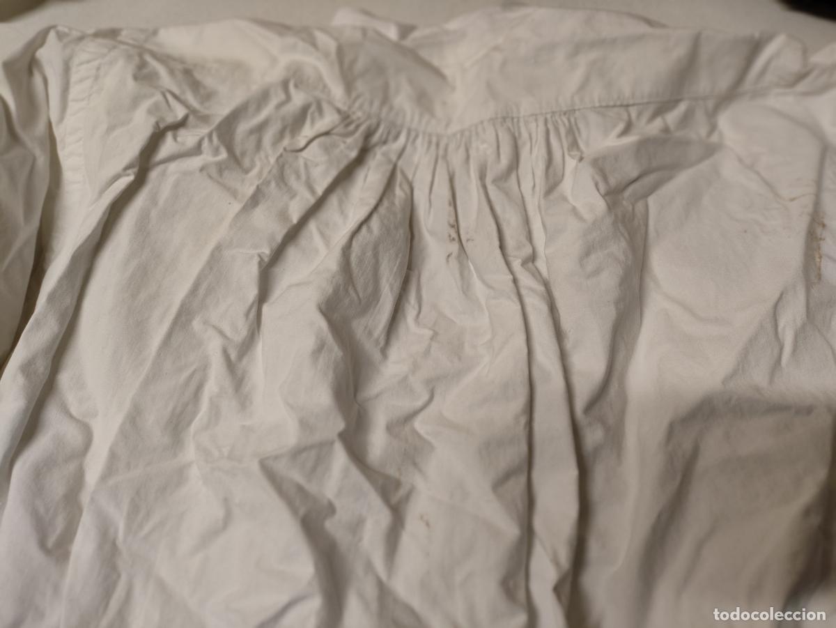 Antig&uuml;edades: ANTIGUA CAMISA DE ALGOD&Oacute;N GRUESO - Foto 3