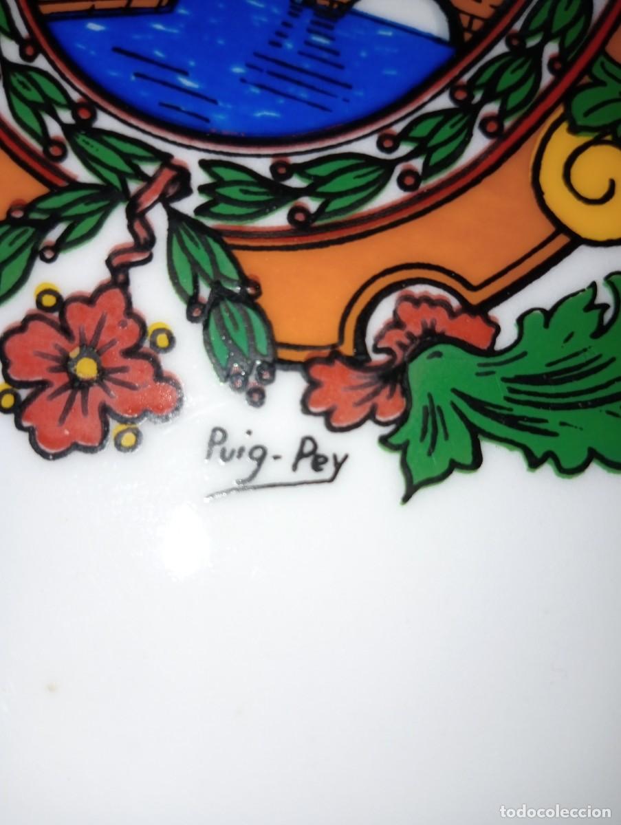 Antig&uuml;edades: Plato escudo de Vizcaya - Foto 3