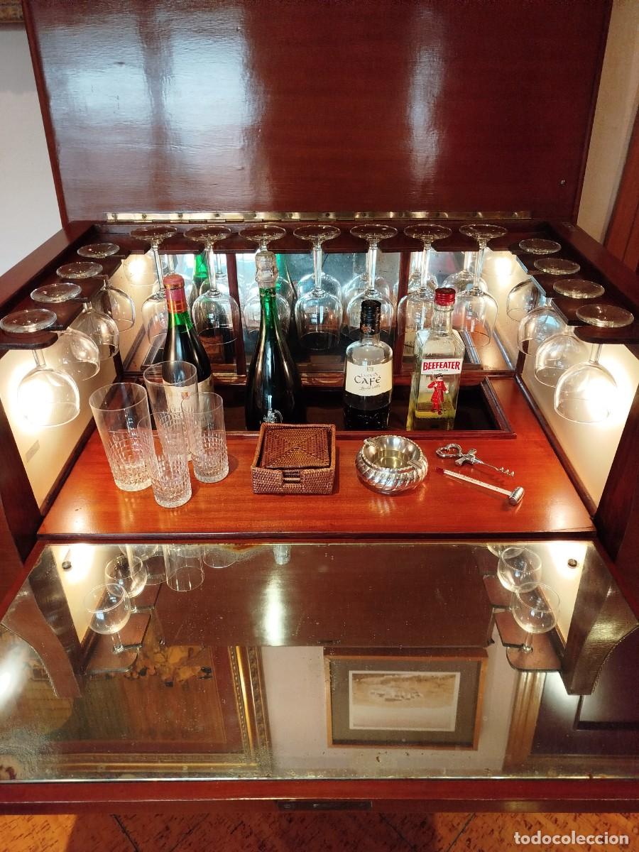 Antig&uuml;edades: MUEBLE BAR TIPO C&Oacute;MODA - Foto 2