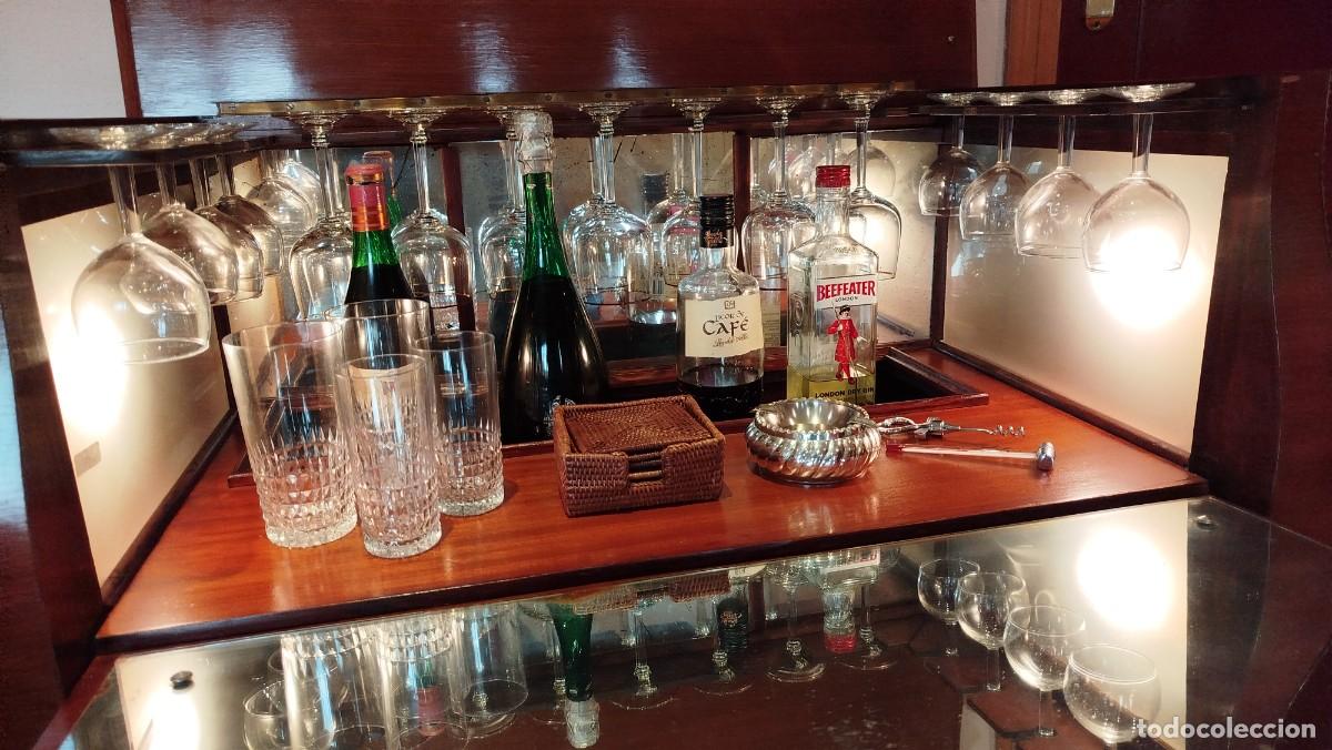 Antig&uuml;edades: MUEBLE BAR TIPO C&Oacute;MODA - Foto 16