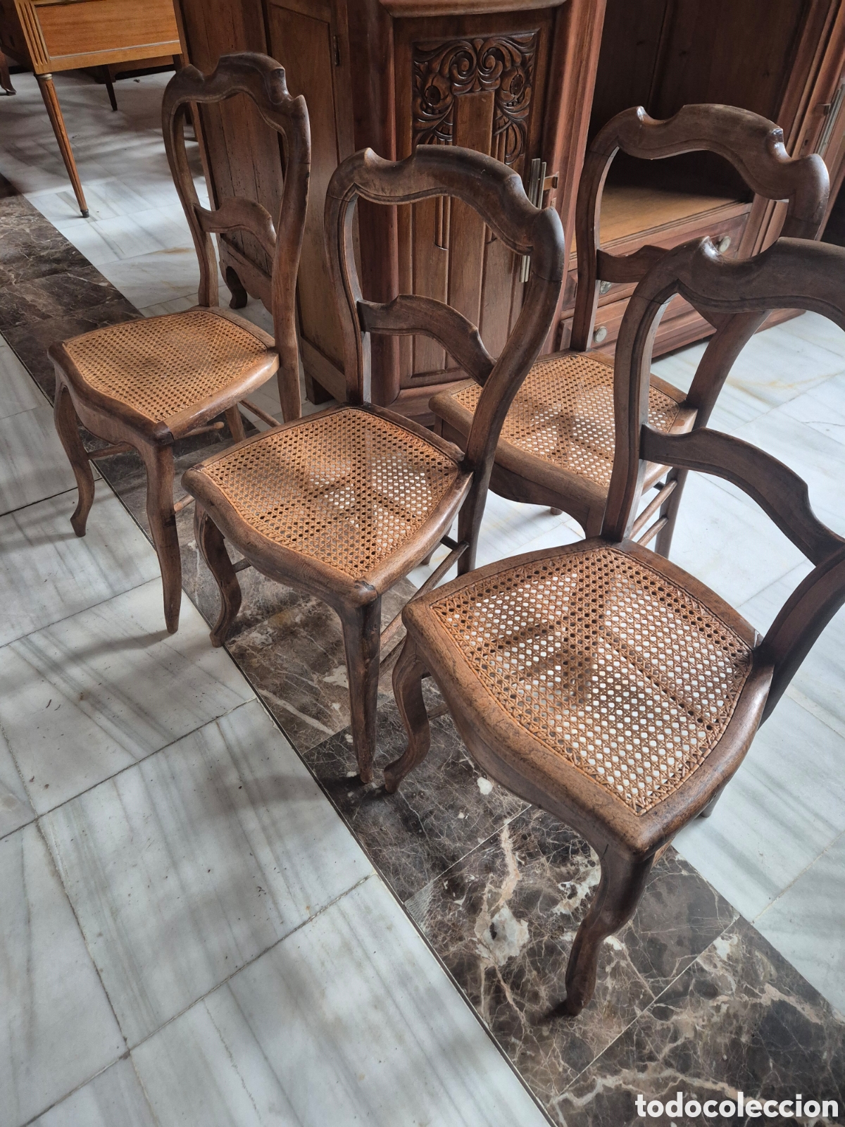 Antig&uuml;edades: Sillas estilo Luis Felipe - Foto 5