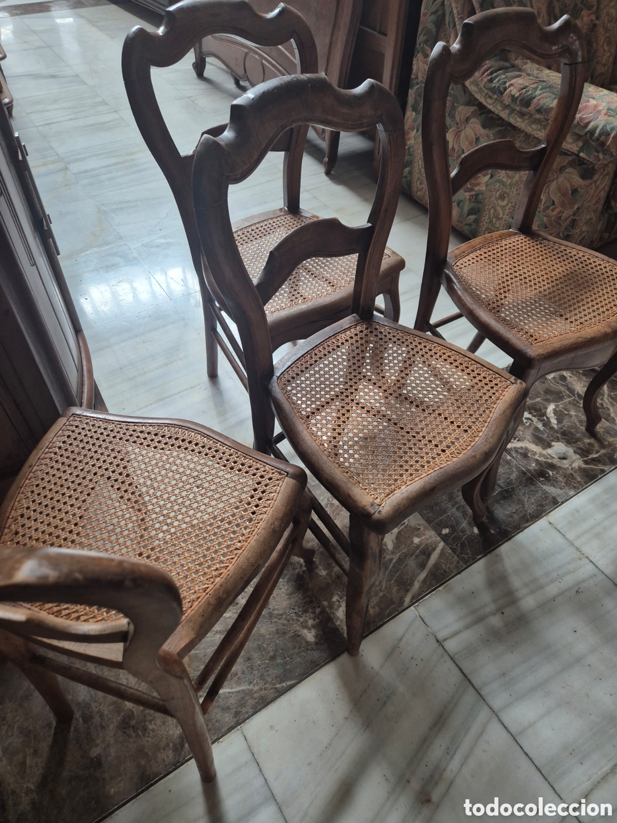 Antig&uuml;edades: Sillas estilo Luis Felipe - Foto 8