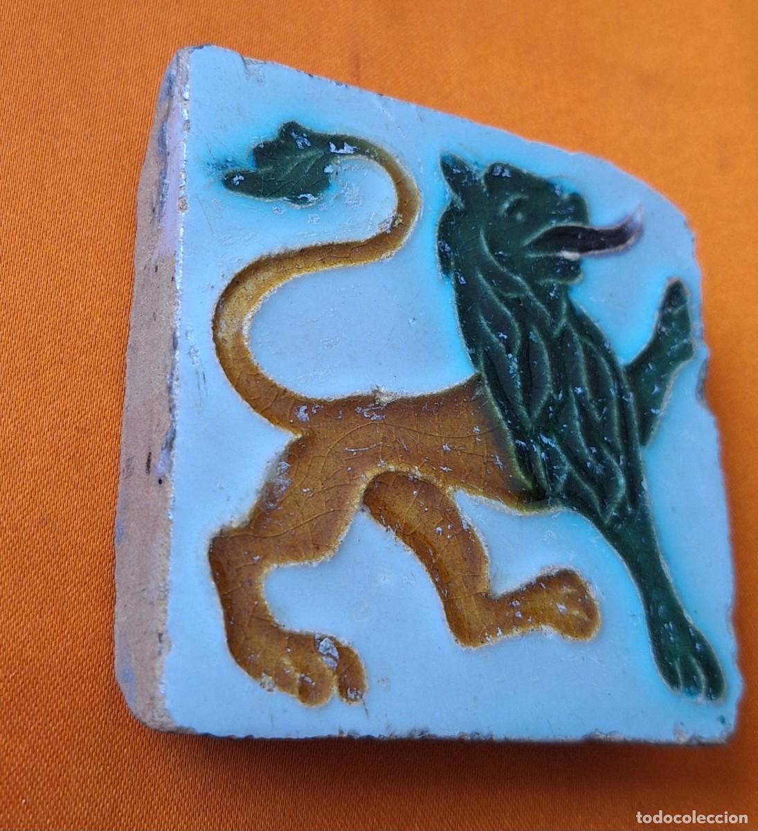 Antig&uuml;edades: Antiguo Azulejo - Olambrilla Le&oacute;n - - Foto 4