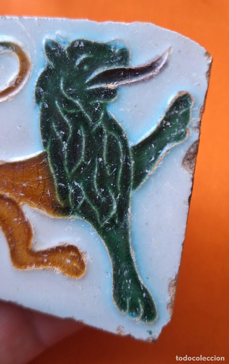 Antig&uuml;edades: Antiguo Azulejo - Olambrilla Le&oacute;n - - Foto 6