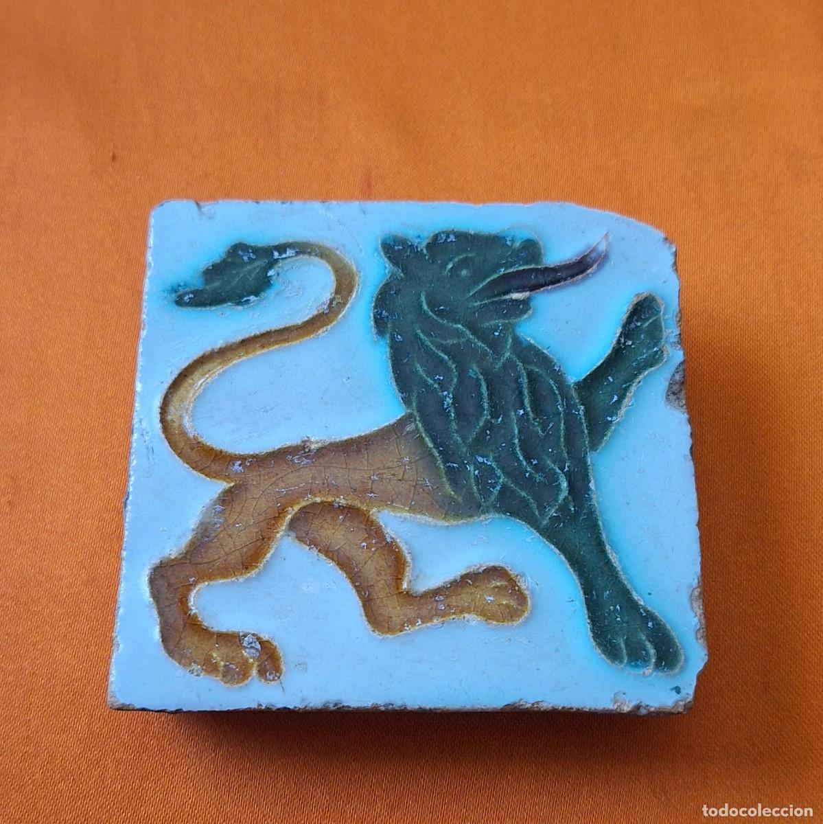 Antig&uuml;edades: Antiguo Azulejo - Olambrilla Le&oacute;n - - Foto 13