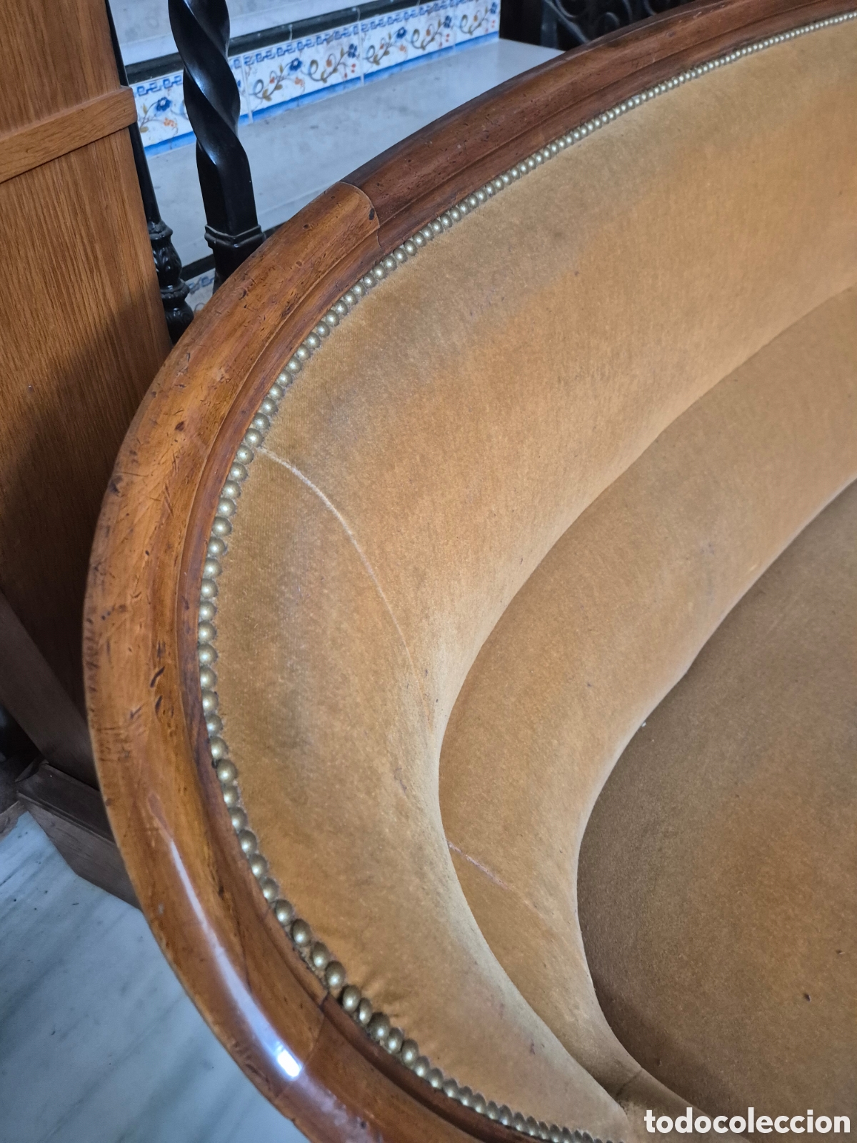 Antig&uuml;edades: Sofa de estilo Luis Felipe - Foto 2