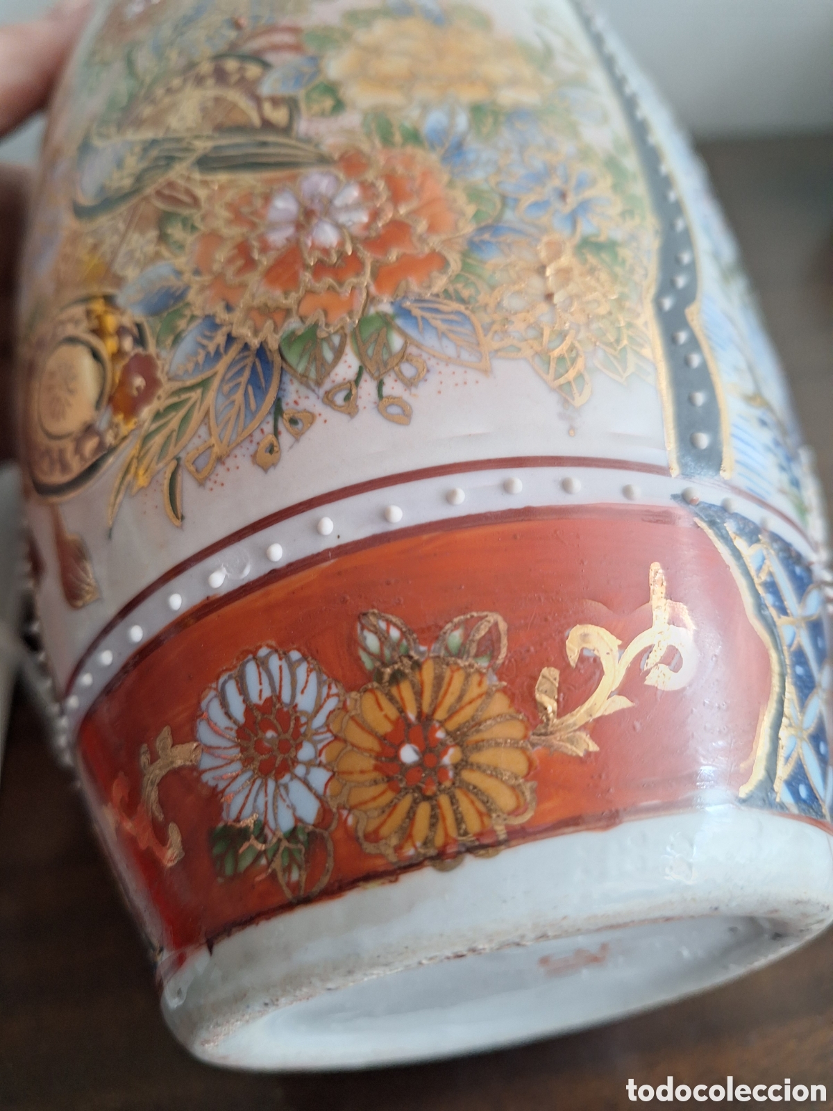 Antig&uuml;edades: Jarr&oacute;n japon&eacute;s de porcelana - Foto 8