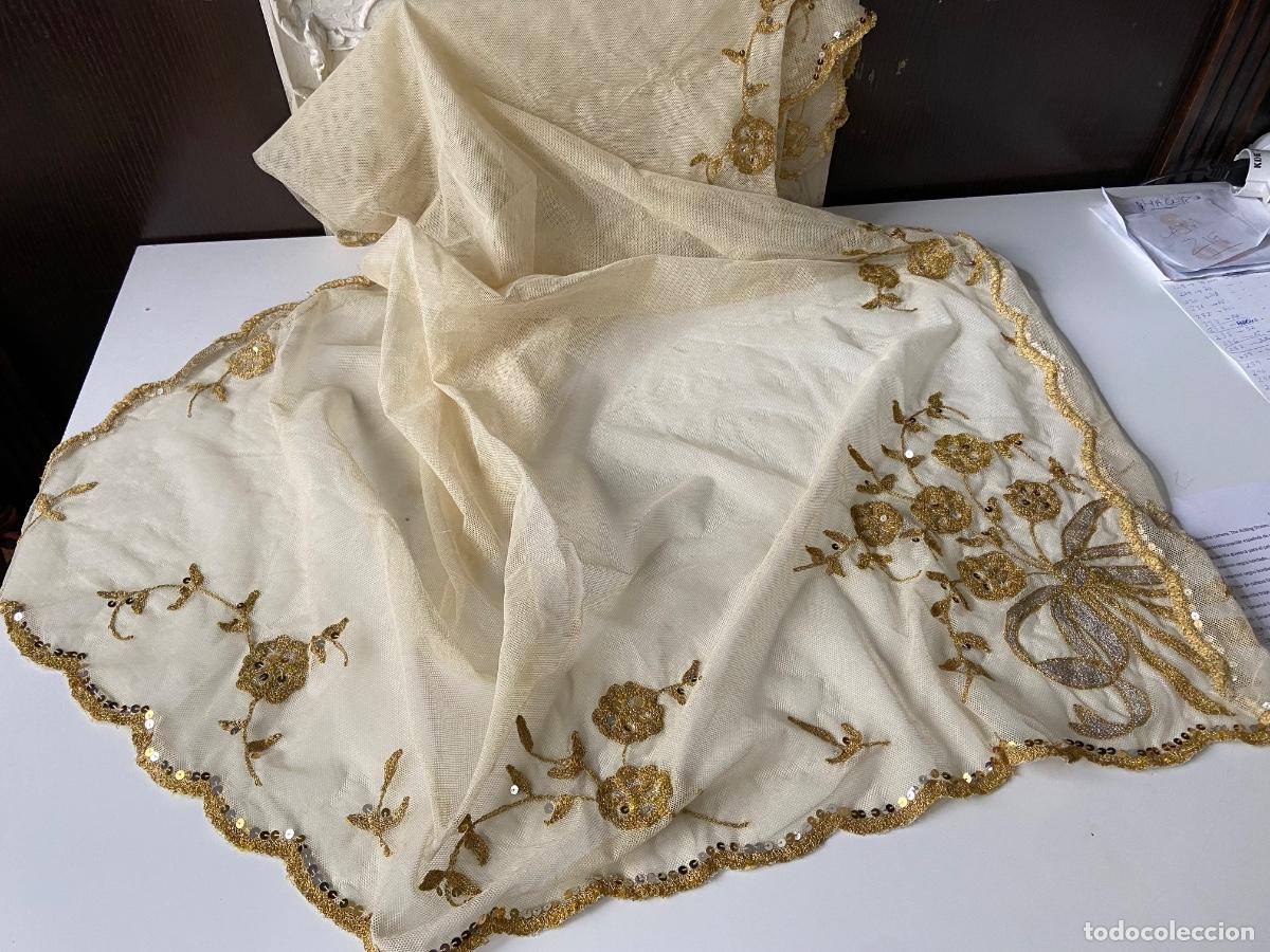 Antig&uuml;edades: 252-12. Manteleta Fallera. Bordada - Foto 2
