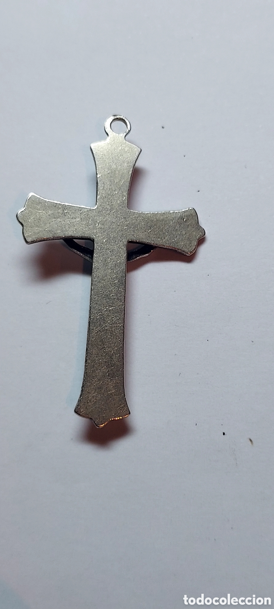 Antig&uuml;edades: CRUZ DE PLATA MIDE 3,5 DE LARGO - Foto 3