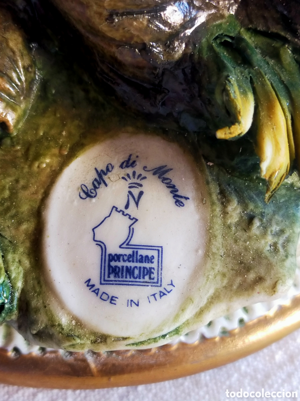Antig&uuml;edades: Capodimonte porcelana Pr&iacute;ncipe - Foto 4