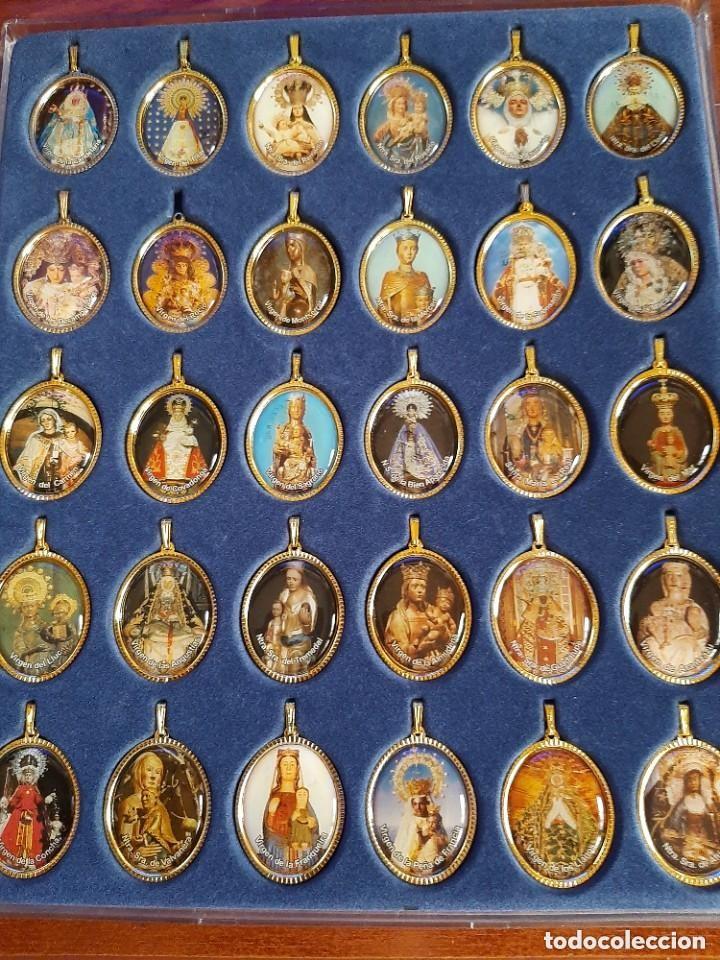 Antig&uuml;edades: CONJUNTO DE VARIAS MEDALLAS RELIGIOSAS - Foto 5